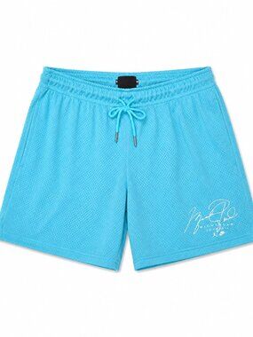 Michael Jordan Aqua Basketball Shorts, Size Medium